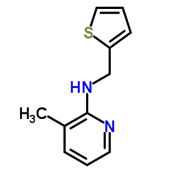 3-Methyl-N-(2-thienylmethyl)-2-pyridinamine结构式