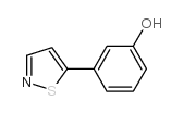 3-(ISOTHIAZOL-5-YL)PHENOL structure