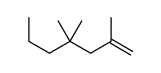 2,4,4-trimethylhept-1-ene结构式