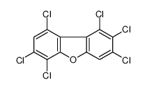 Dibenzofuran, 1,2,3,6,7,9-hexachloro-结构式
