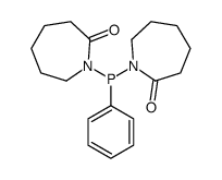 1-[(2-oxoazepan-1-yl)-phenylphosphanyl]azepan-2-one结构式