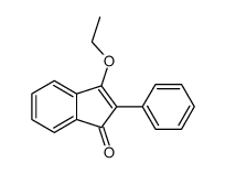 3-ethoxy-2-phenylinden-1-one Structure