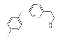 2,5-Dichloro-N-phenethylaniline Structure