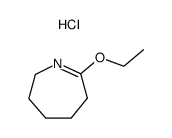 7-ethoxy-2H 3,4,5,6-tetrahydroazepinium hydrochloride结构式