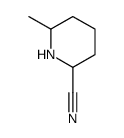 6-methylpiperidine-2-carbonitrile结构式