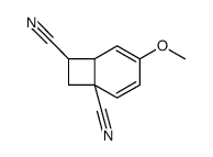 3-methoxybicyclo[4.2.0]octa-2,4-diene-6,8-dicarbonitrile结构式