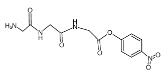 Diglycyl-glycin-<4-nitro-phenylester> Structure