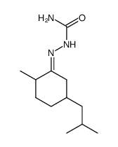 5-isobutyl-2-methyl-cyclohexanone semicarbazone结构式