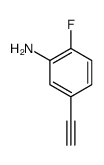 5-Ethynyl-2-fluoroaniline structure