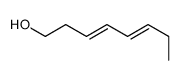 octa-3,5-dien-1-ol结构式