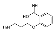 2-(3-Aminopropoxy)benzamide structure