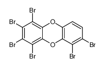 HEXABROMODIBENZO-PARA-DIOXIN结构式