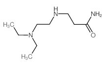 3-{[2-(Diethylamino)ethyl]amino}propanamide Structure