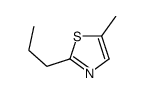 Thiazole,5-methyl-2-propyl- structure