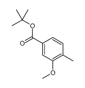 tert-butyl 3-methoxy-4-methylbenzoate结构式