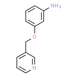 3-(pyridin-3-ylmethoxy)aniline结构式