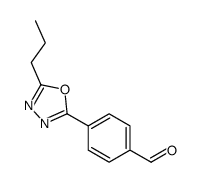 4-(5-Propyl-1,3,4-oxadiazol-2-yl)benzaldehyde Structure