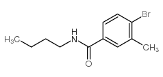 4-Bromo-N-butyl-3-methylbenzamide Structure
