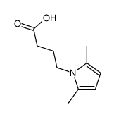 4-(2,5-dimethylpyrrol-1-yl)butanoic acid结构式