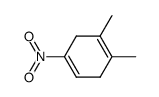 1,4-Cyclohexadiene,1,2-dimethyl-4-nitro-结构式