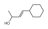 (E)-4-cyclohexyl-3-buten-2-ol结构式