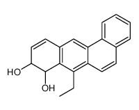 7-ethyl-8,9-dihydrobenzo[a]anthracene-8,9-diol Structure