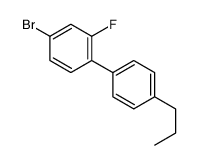 4-BROMO-2-FLUORO-4'-PROPYLBIPHENYL结构式