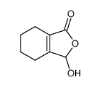 hydroxy-3 tetrahydro-4,5,6,7 (3H) isobenzofurannone-1 Structure