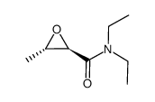 Oxiranecarboxamide, N,N-diethyl-3-methyl-, cis- (9CI)结构式
