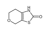 2H-Pyrano[4,3-d]thiazol-2-one,1,4,6,7-tetrahydro- Structure