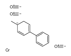 5-methyl-2-phenylcyclohexa-1,3-diene,tris(oxomethylidene)chromium结构式