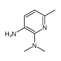 2-N,2-N,6-trimethylpyridine-2,3-diamine结构式