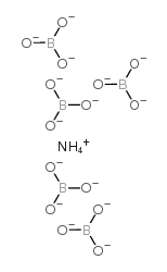 Borate(5-), bis[m-oxotetraoxodiborato(4-)]-,ammonium tetrahydrogen, dihydrate, (T-4)- (9CI) picture