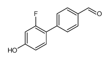 4-(2-fluoro-4-hydroxyphenyl)benzaldehyde Structure