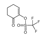 (6-oxocyclohexen-1-yl) trifluoromethanesulfonate结构式