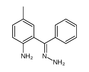 4-methyl-2-(C-phenylcarbonohydrazonoyl)aniline Structure