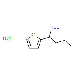 1-(噻吩-2-基)丁胺盐酸盐结构式