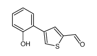 4-(2-hydroxyphenyl)thiophene-2-carbaldehyde结构式