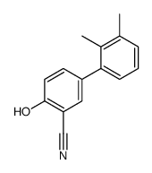 5-(2,3-dimethylphenyl)-2-hydroxybenzonitrile Structure