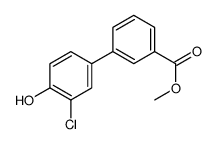 methyl 3-(3-chloro-4-hydroxyphenyl)benzoate Structure