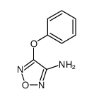 4-phenoxy-1,2,5-oxadiazol-3-amine结构式