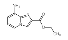 Imidazo[1,2-a]pyridine-2-carboxylic acid, 8-amino-, ethyl ester (9CI) structure