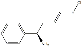 (R)-1-苯基丁-3-烯-1-胺盐酸盐结构式