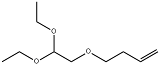 4-(2,2-Diethoxy-ethoxy)-but-1-ene结构式