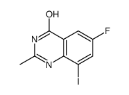 6-fluoro-8-iodo-2-methyl-1H-quinazolin-4-one Structure