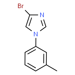4-Bromo-1-(m-tolyl)-1H-imidazole Structure