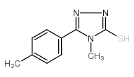 4-methyl-3-(4-methylphenyl)-1H-1,2,4-triazole-5-thione Structure