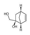 (1R,2S)-2-hydroxybicyclo(2.2.1)hept-5-ene-2-methanol Structure