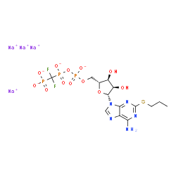 AR-C 66096 tetrasodium salt Structure