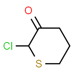 2H-Thiopyran-3(4H)-one,2-chlorodihydro-结构式